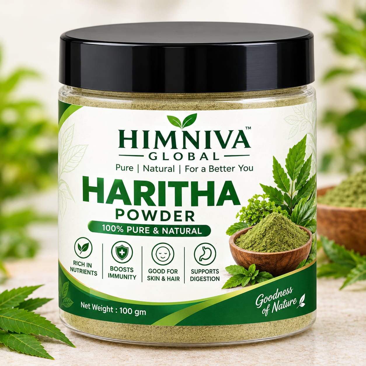 HIMNIVA Reetha Aretha Powder 100g