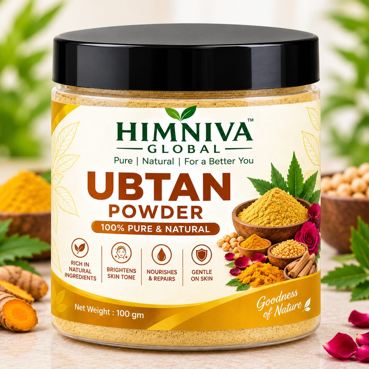 HIMNIVA Ubtan Powder 100g